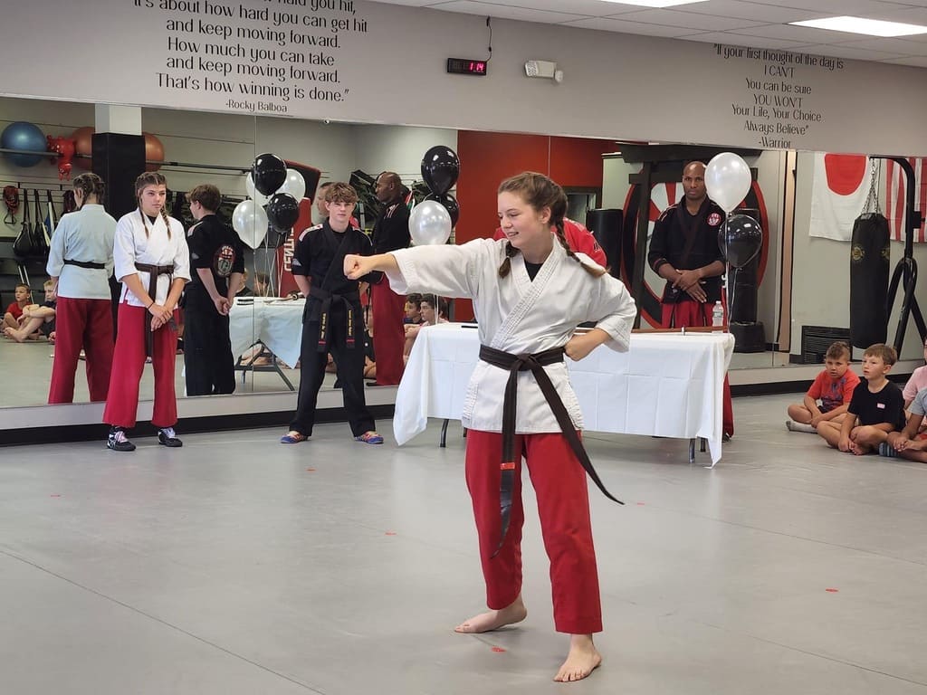 Students training