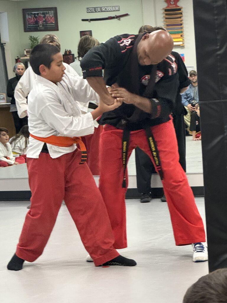 Students training